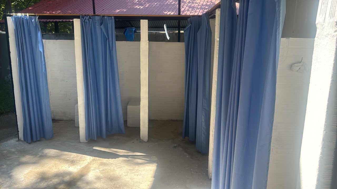 Vestieres o cambiadores con cortinas